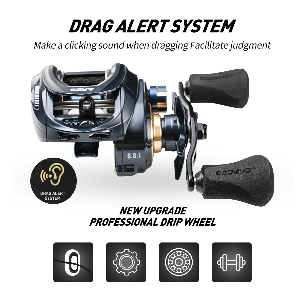 Carrete de Baitcasting cuerpo  - Abu Garcia Reel Max reseña y precio